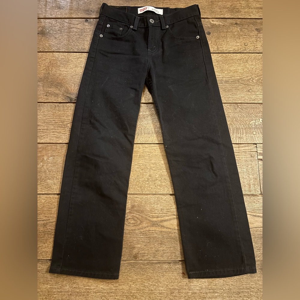 Levi’s 550 Relaxed Black Jeans – W25 L25 (10 Regular)